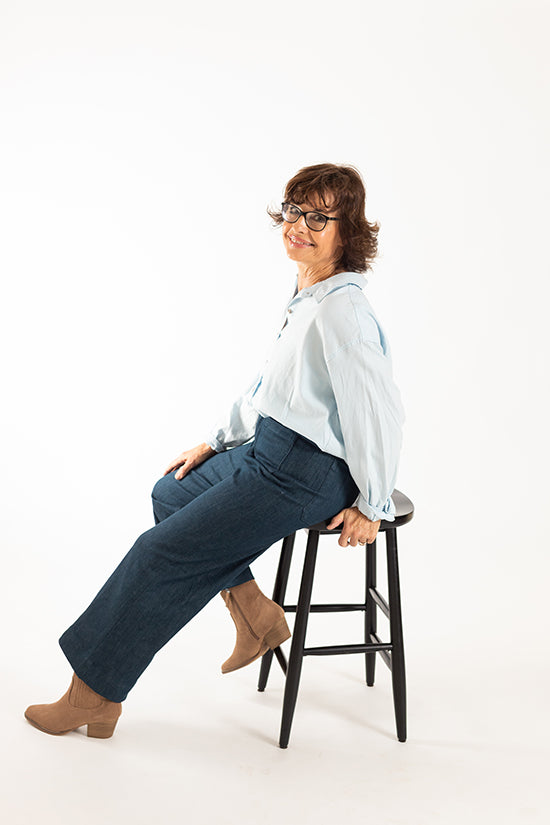 Chalk and Notch Isle Jeans