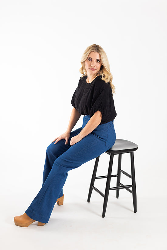 Chalk and Notch Isle Jeans