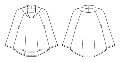 Itch to Stitch Cape Cod Capelet