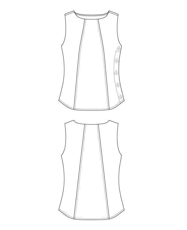 Itch to Stitch Santorini Tank