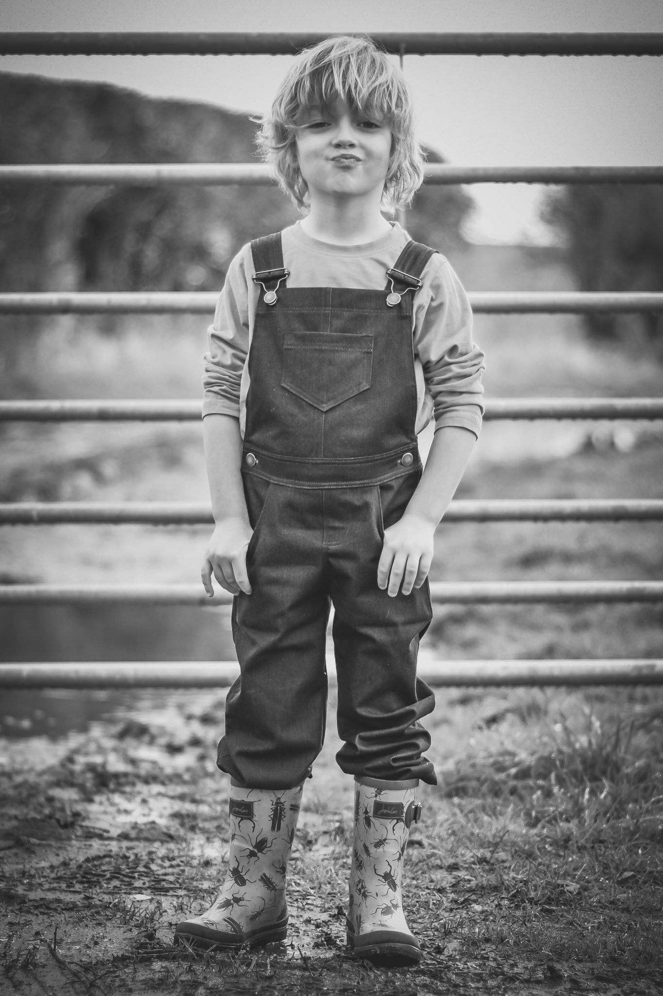 Waves & Wild Baby/Child I Dig Dungarees