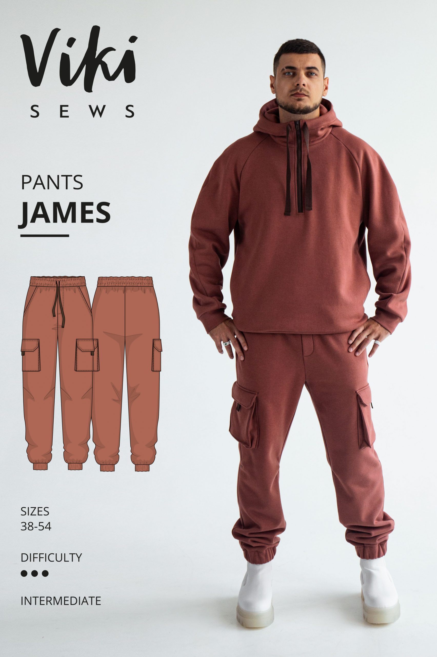 Vikisews Men's James Pants PDF