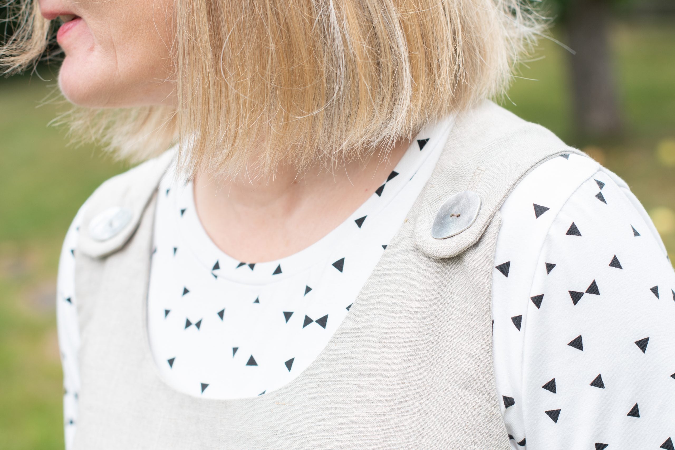 Bobbins and Buttons Jayne Pinafore Dress