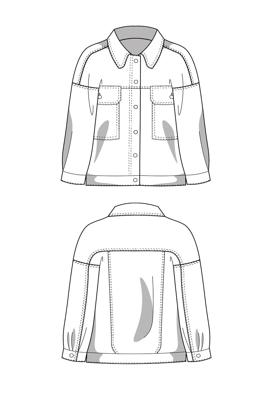 JULIANA MARTEJEVS Jean Jacket