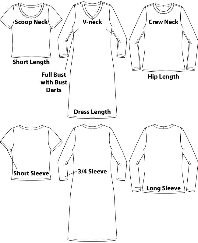 Itch to Stitch Kashi Tee and Dress