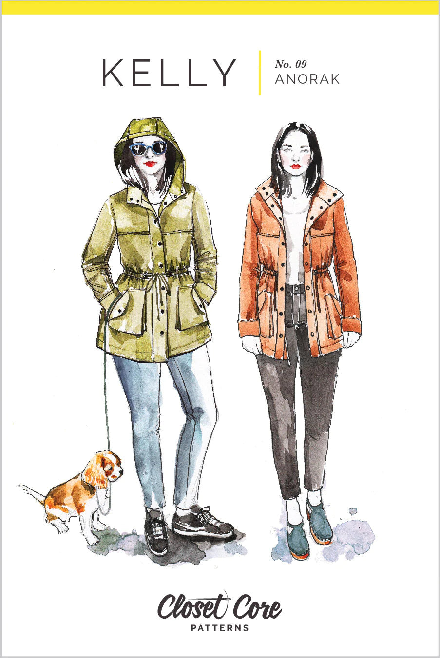 Closet Core Patterns Kelly Anorak