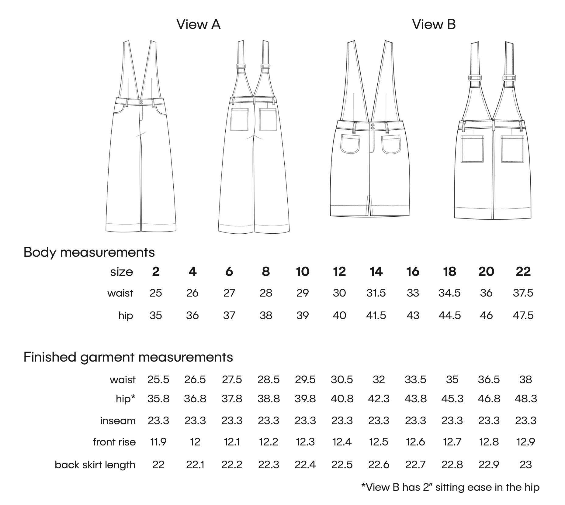 Hey June Handmade Kendrick Overalls