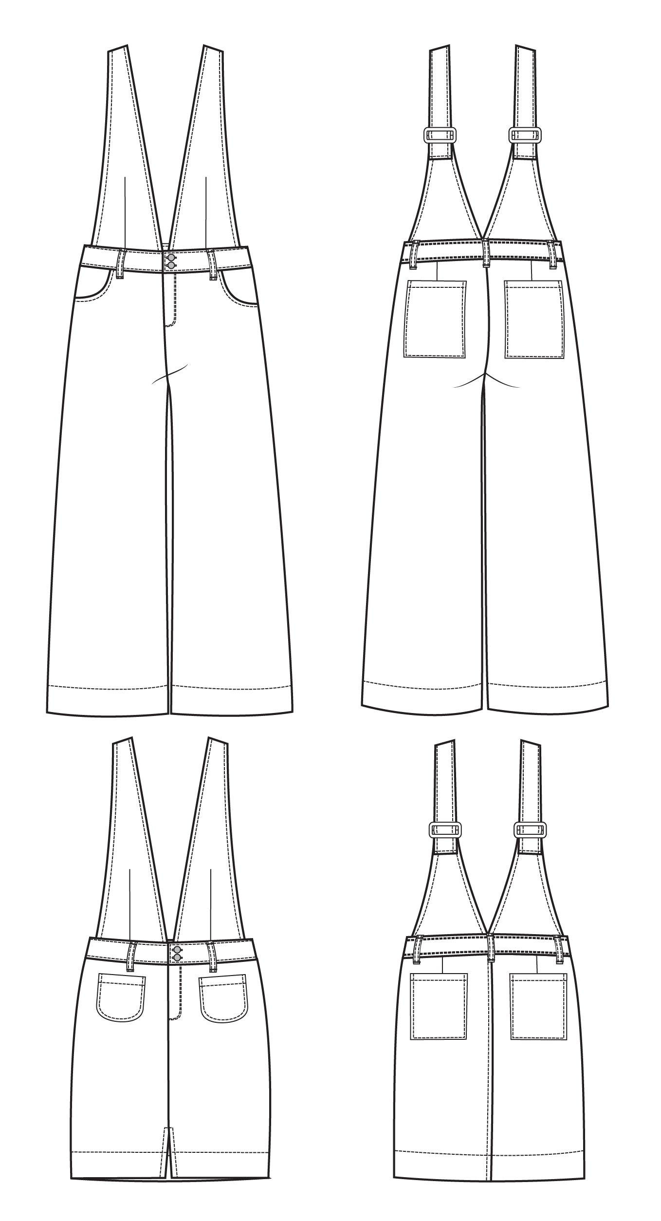 Hey June Handmade Kendrick Overalls