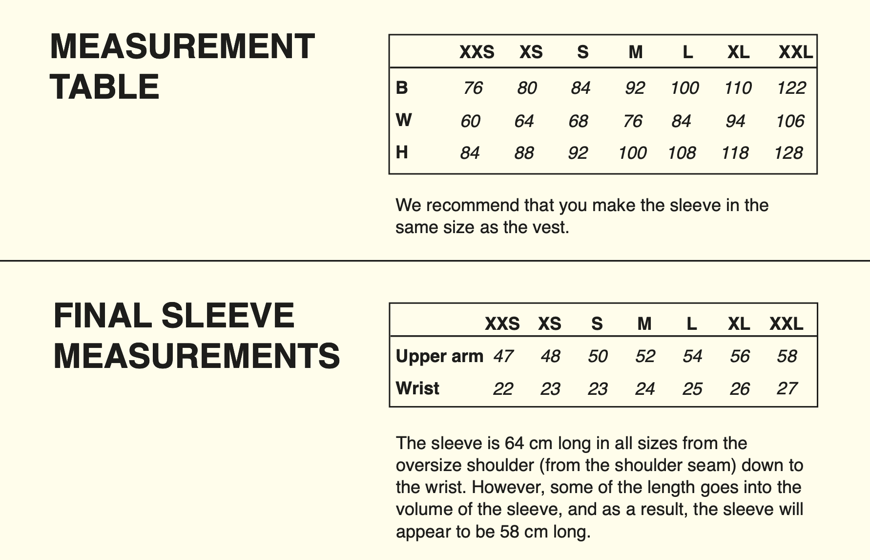 Puff and Pencil Luna Vest & Kite Sleeve