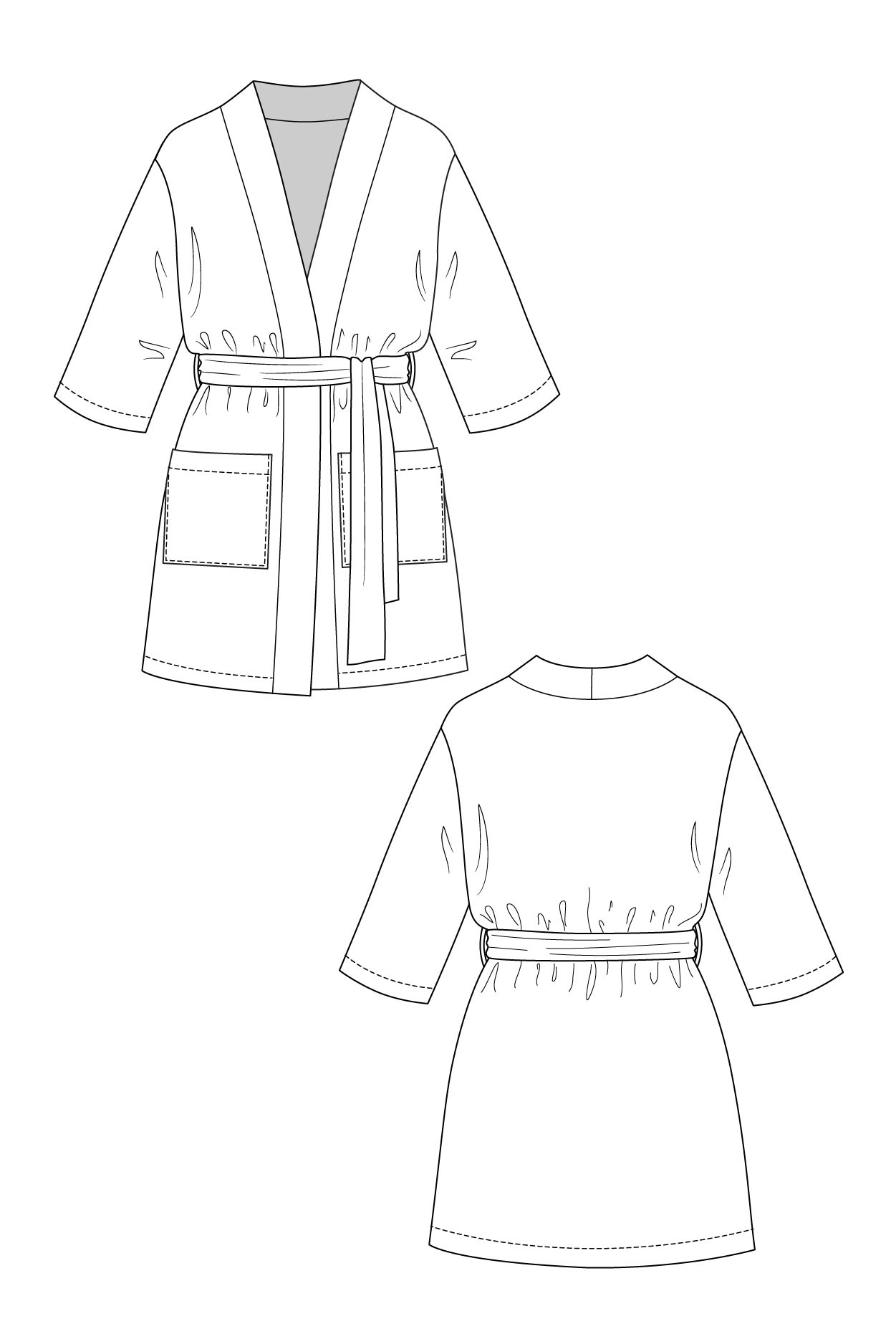 Named Lahja Unisex Dressing Gown