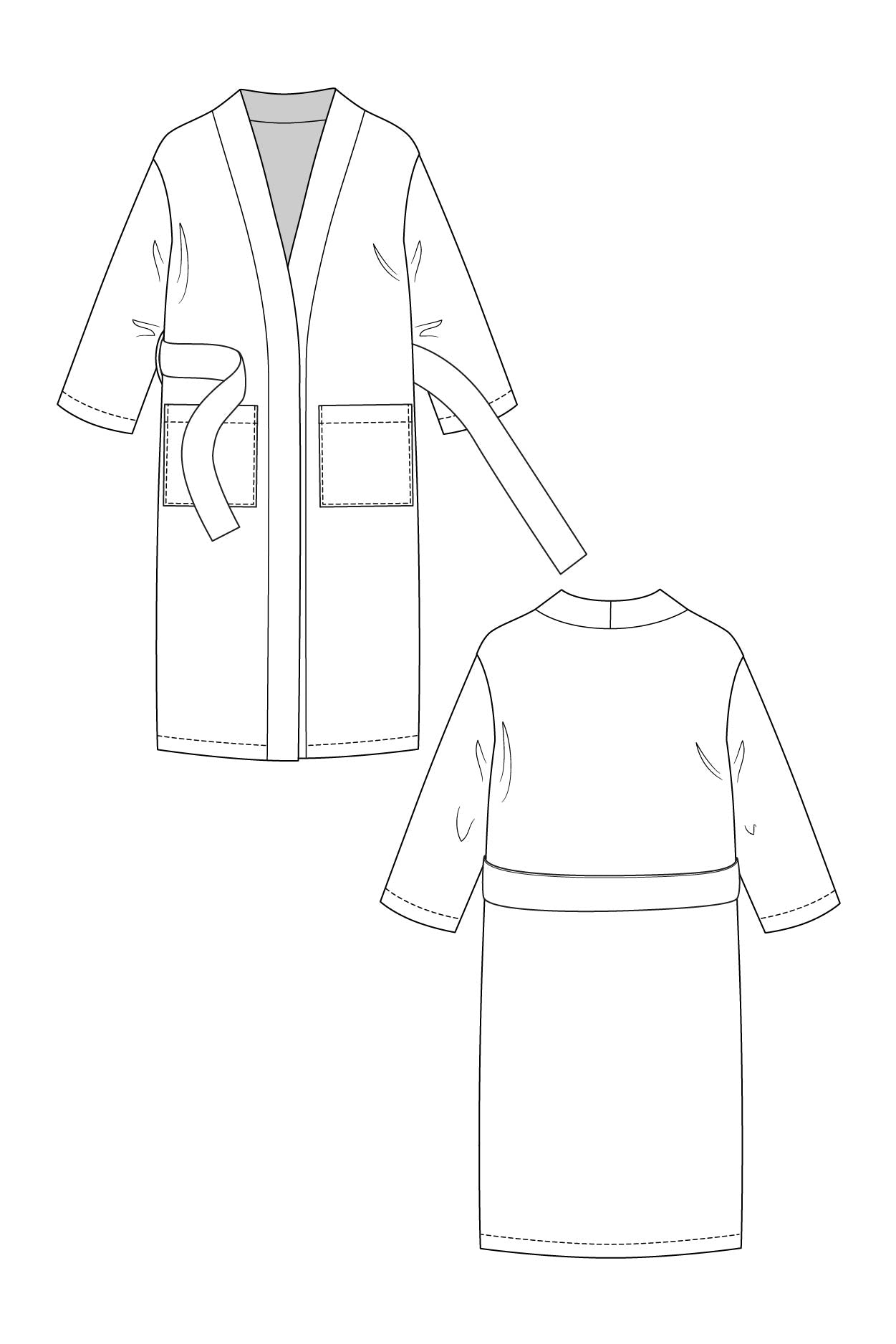 Named Lahja Unisex Dressing Gown