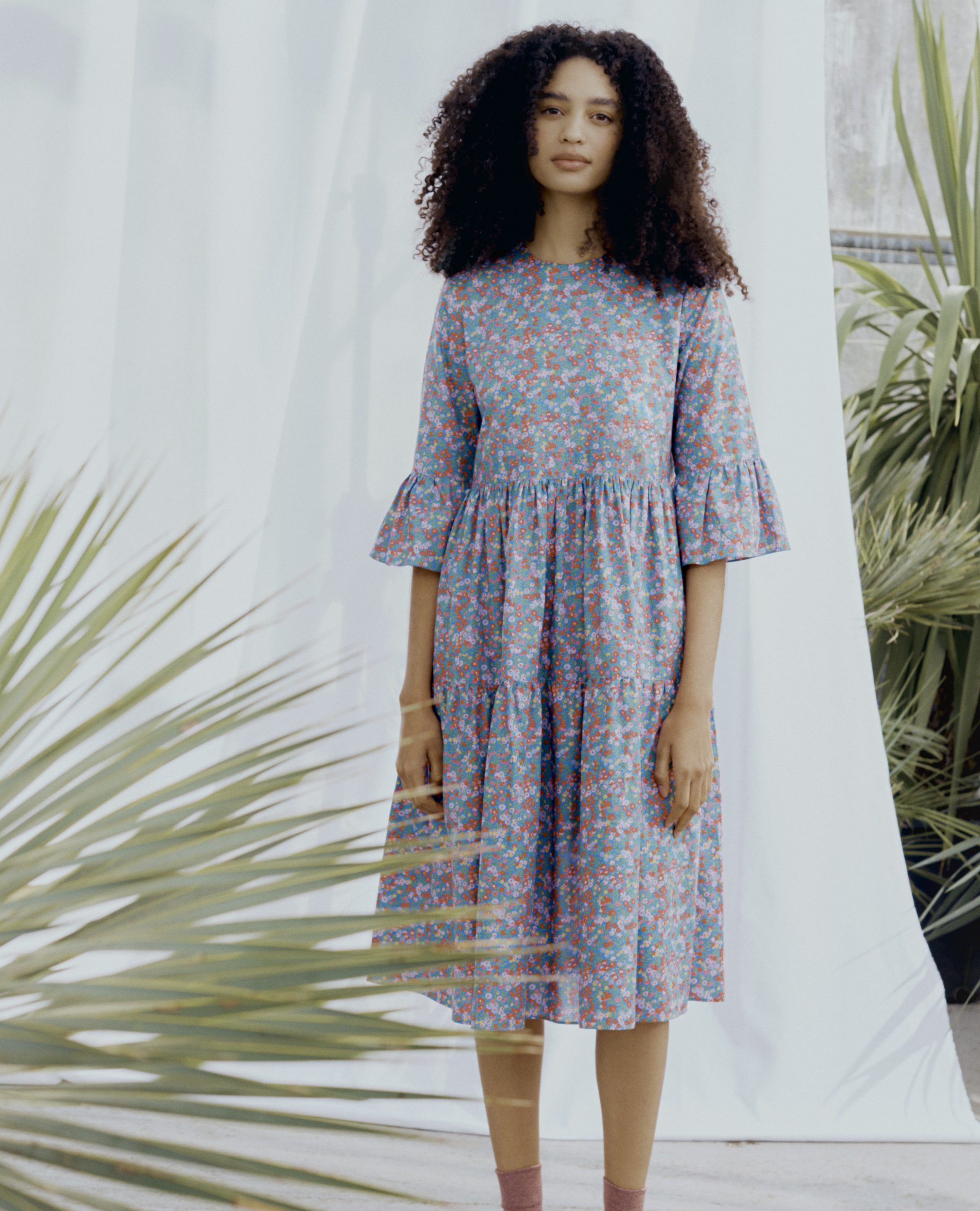 tiered dress pattern for ladies Liberty Sewing Patterns Natasha Tiered Dress – The Fold Line