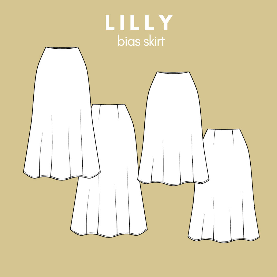 Sew.lala Patterns Lilly Bias Skirt