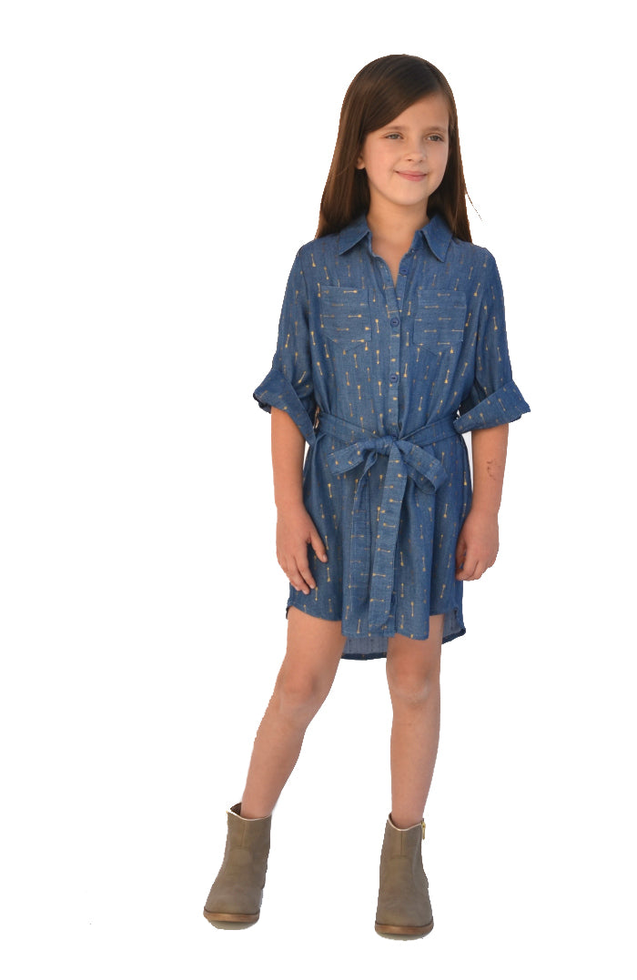 Hey June Handmade Child/Teen Laramie Shirt, Tunic & Dress