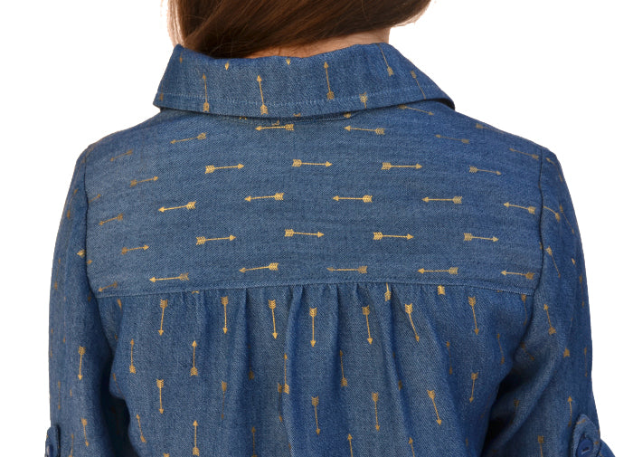 Hey June Handmade Child/Teen Laramie Shirt, Tunic & Dress