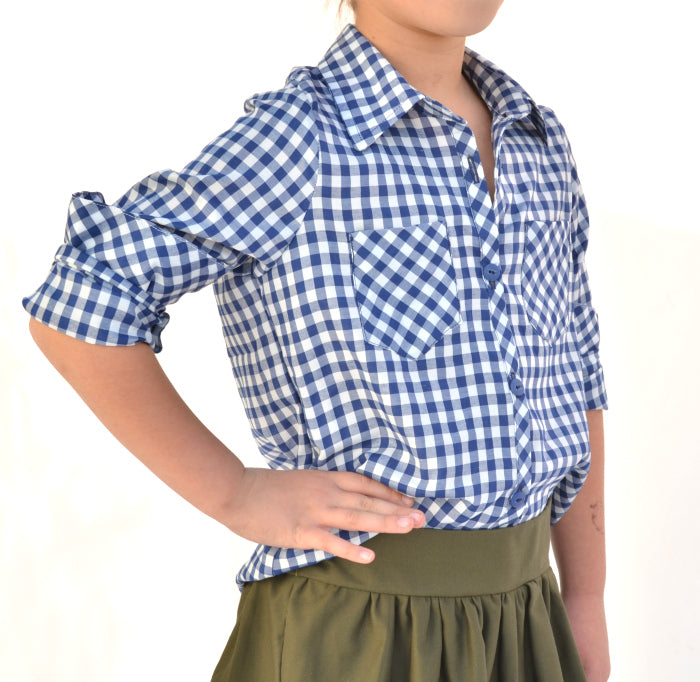 Hey June Handmade Child/Teen Laramie Shirt, Tunic & Dress