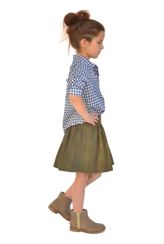 Hey June Handmade Child/Teen Laramie Shirt, Tunic & Dress