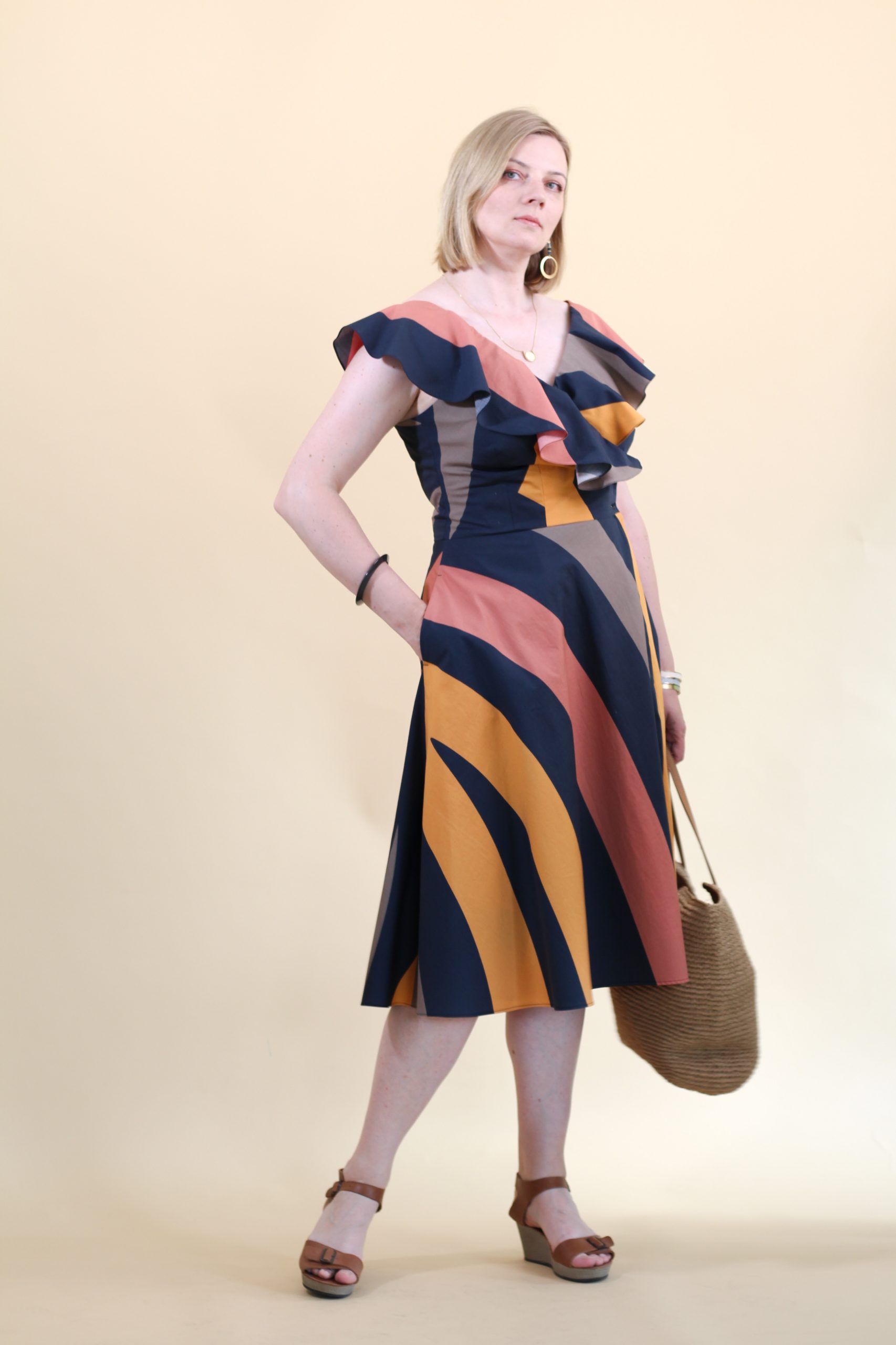 Lenaline Patterns Lessya Dress