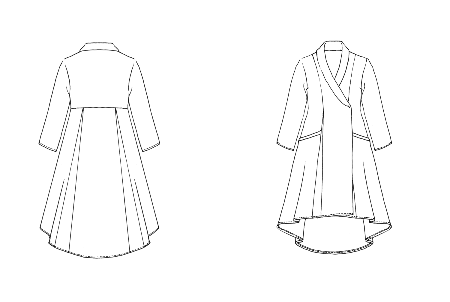 Sew Liberated Lichen Duster