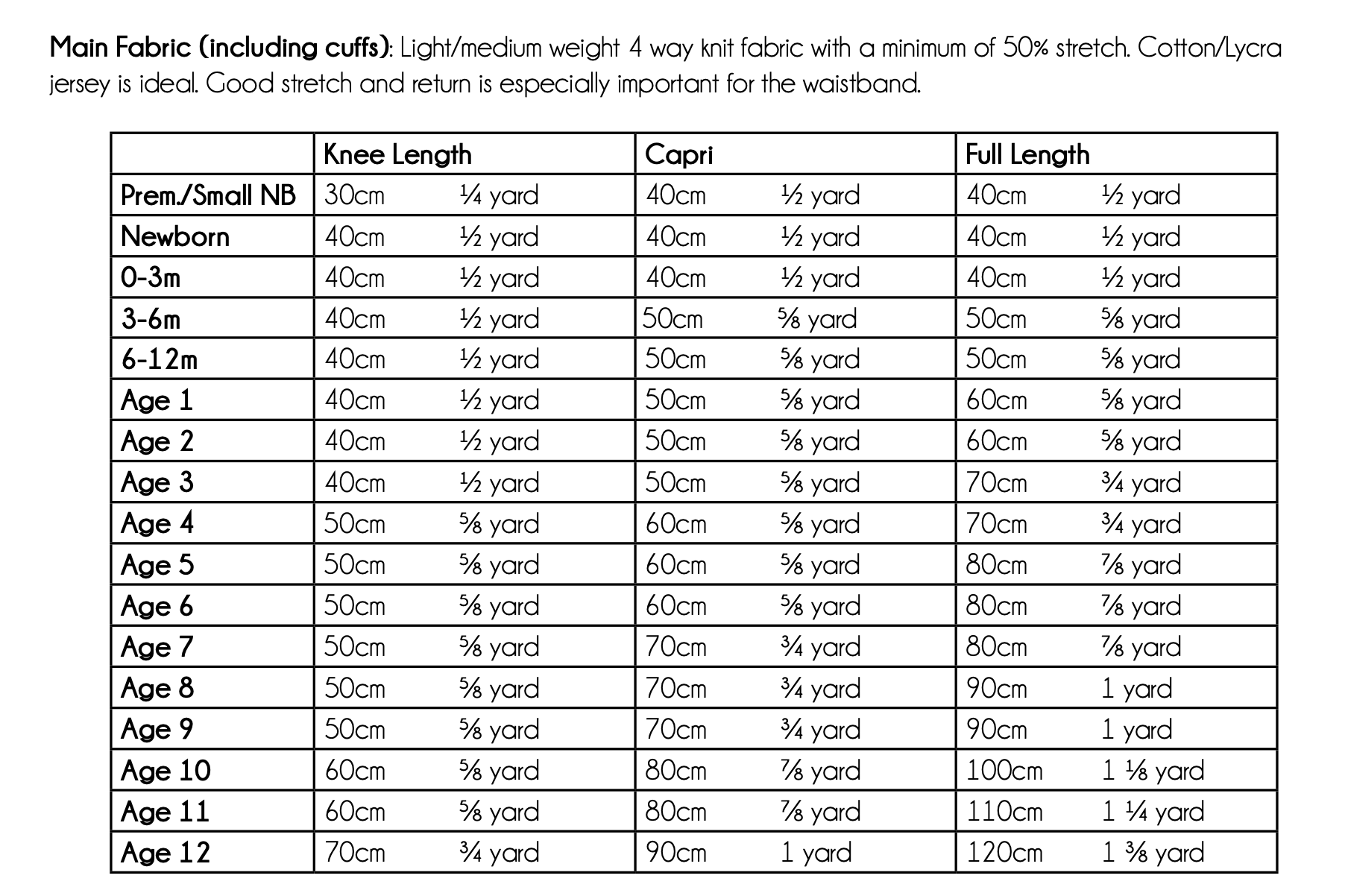 Waves & Wild Baby/Child Lightning Leggings (free)