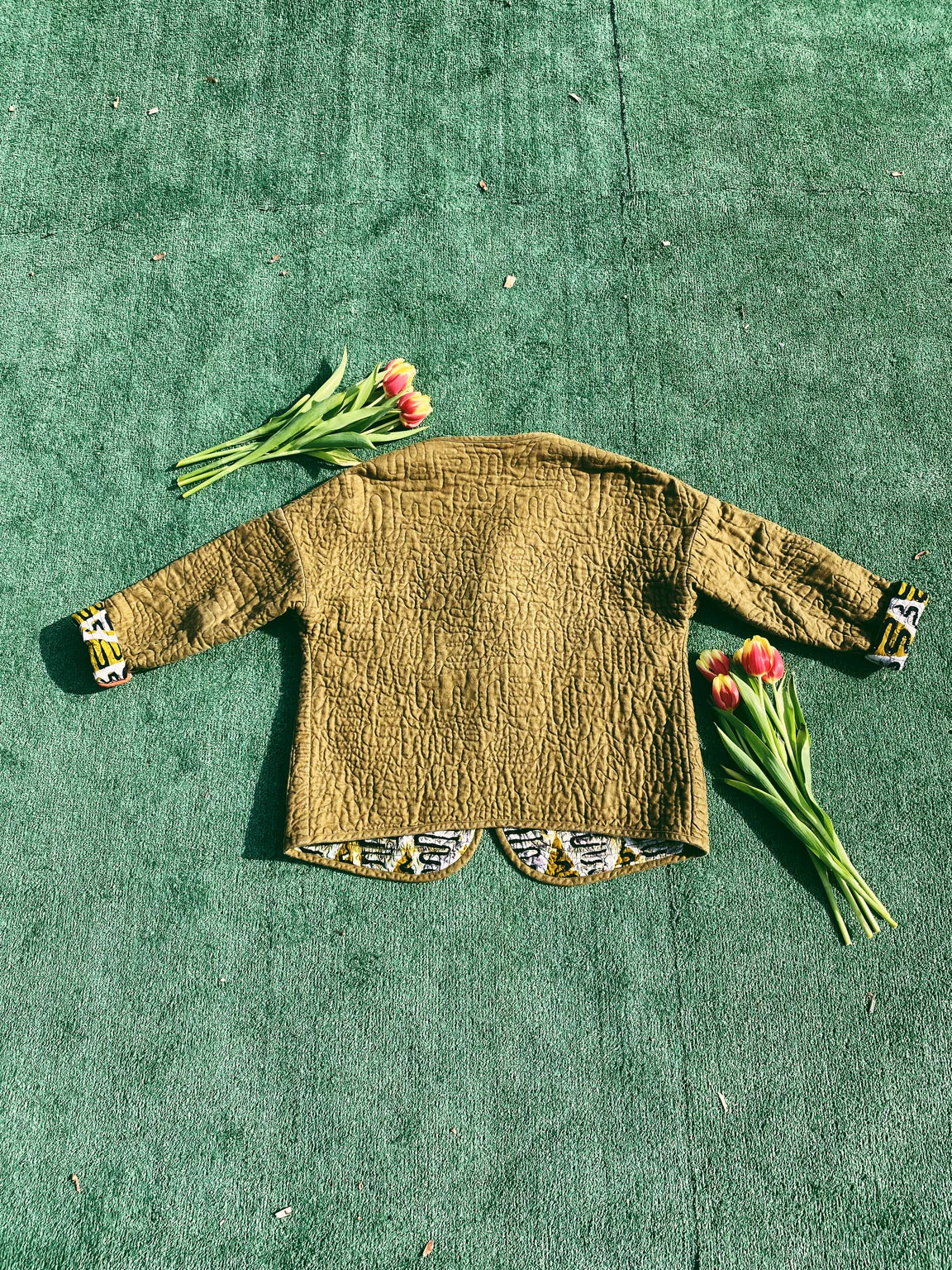 Daisy Chain Patterns Liz Quilted Liner Jacket
