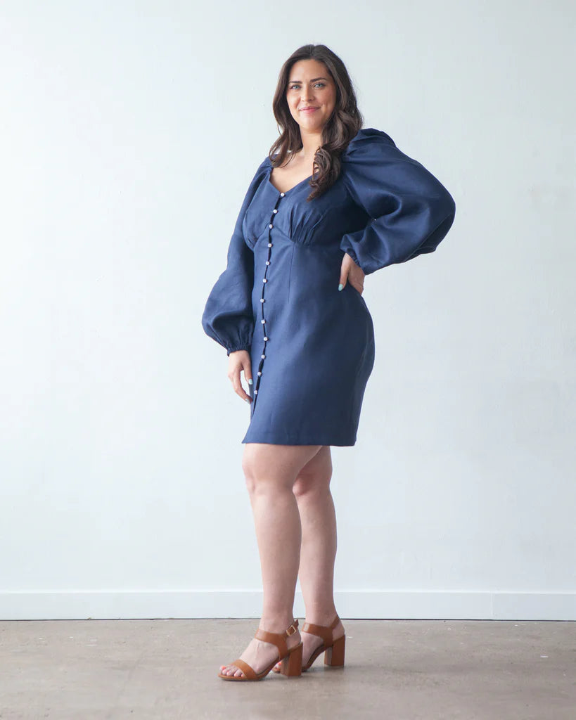True Bias Lora Dress