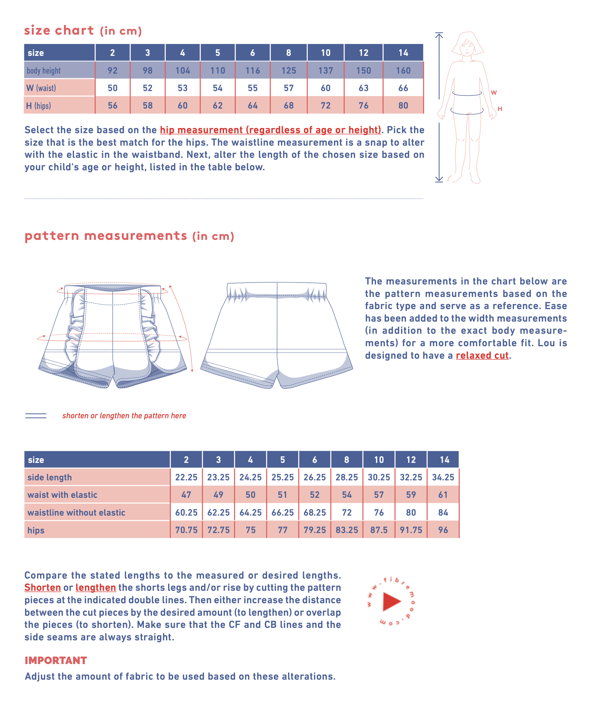 Fibre Mood Child/Teen Lou Shorts