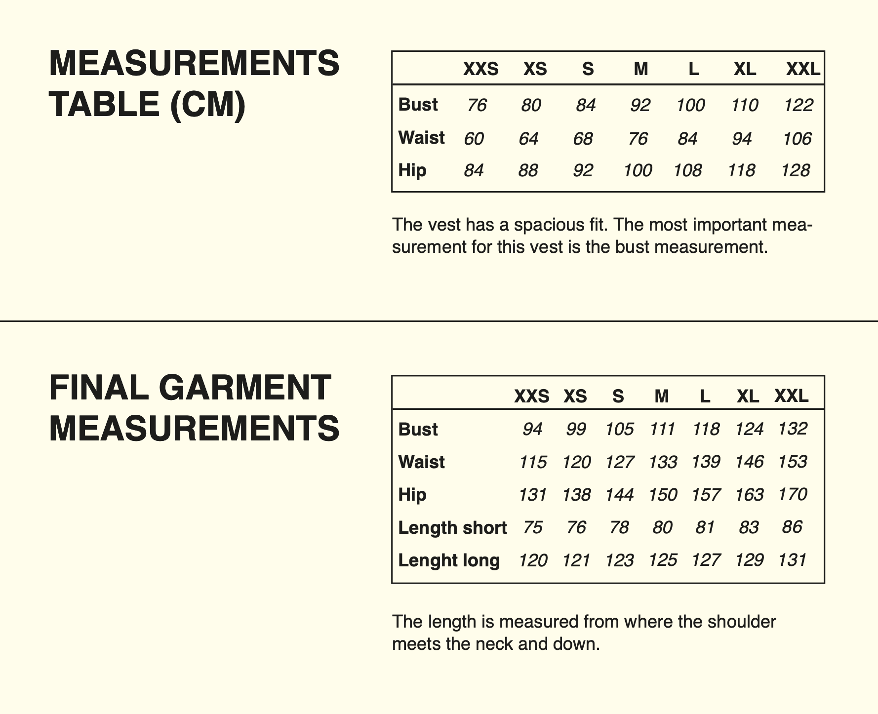 Puff and Pencil Luna Vest & Box Sleeve