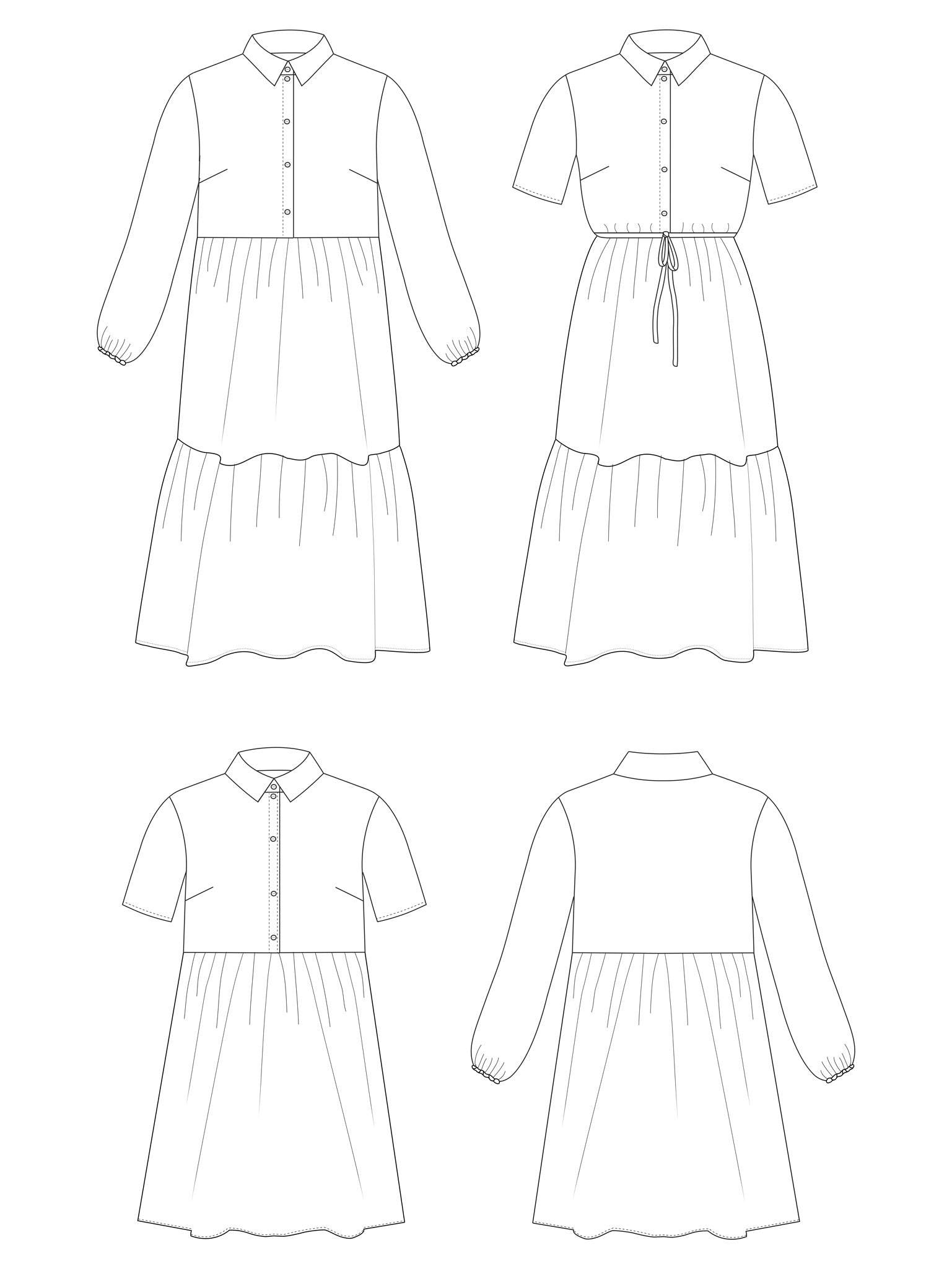 Tilly and the Buttons Lyra Shirt Dress