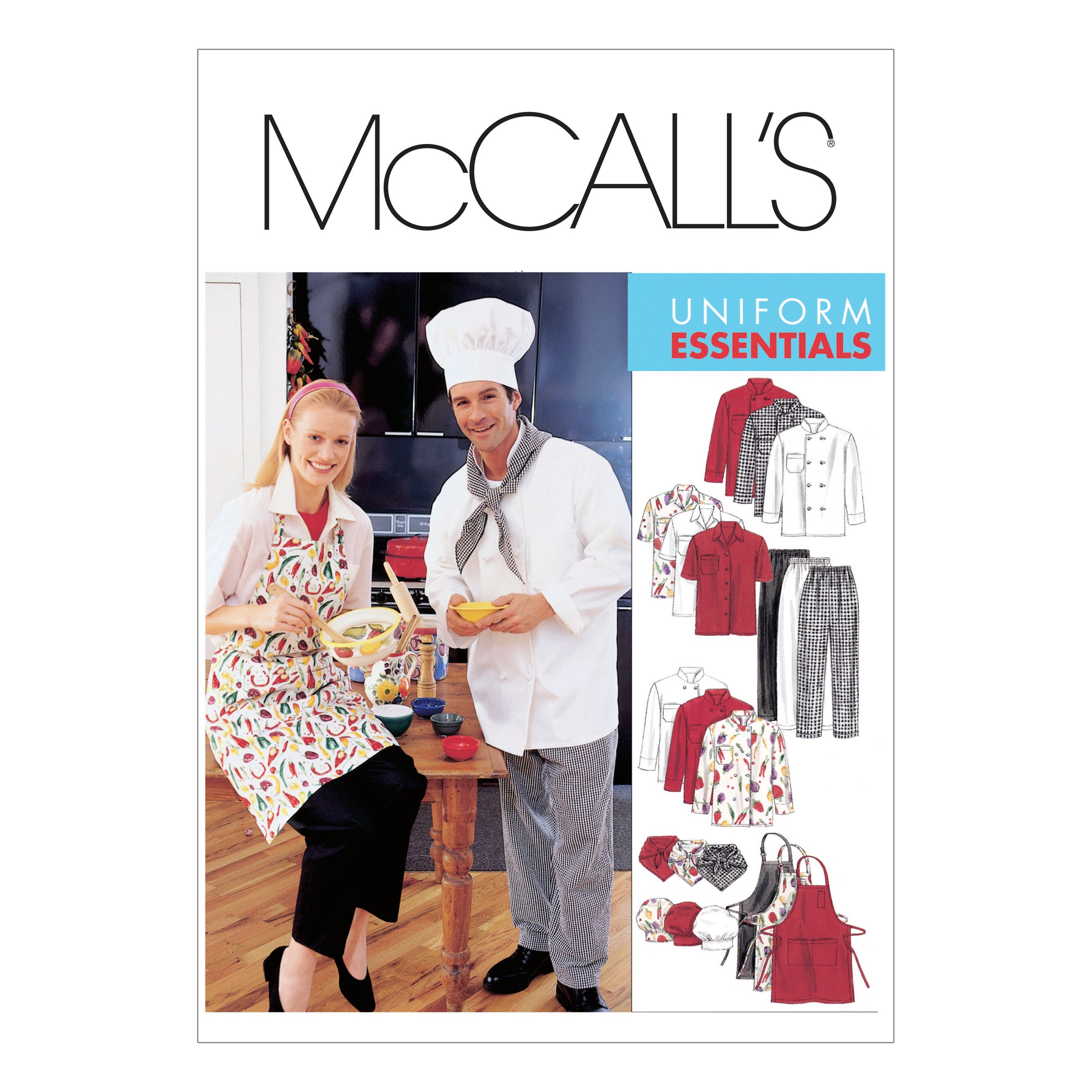 McCalls Unisex Kitchen Uniforms M2233
