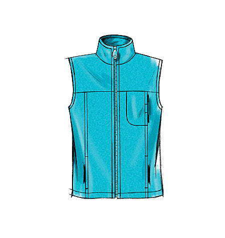McCalls Unisex Vest and Jacket M5252