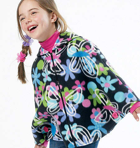 McCalls Child/Teen Ponchos M6431
