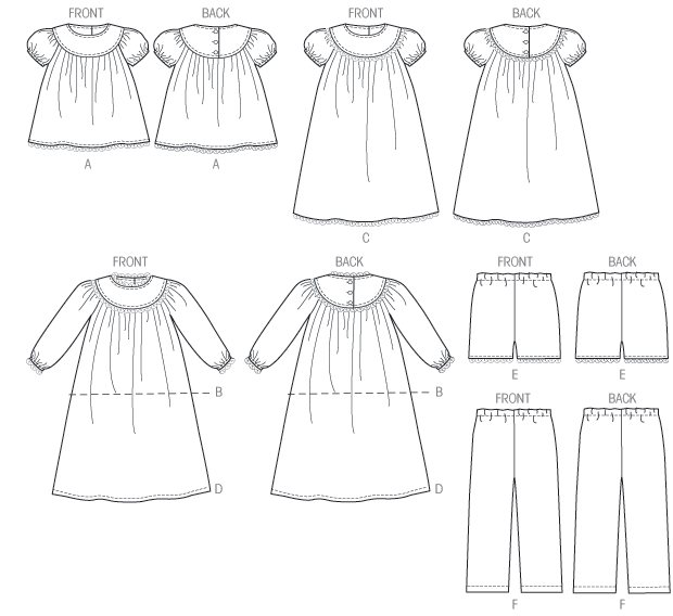 McCalls Child/Teen Nightwear M6831