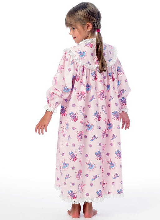 McCalls Child/Teen Nightwear M6831