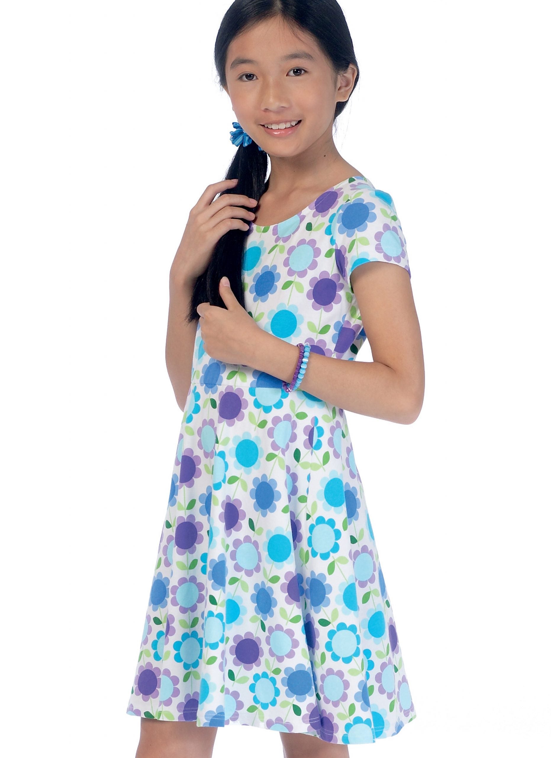 McCalls Child/Teen Dresses M7079