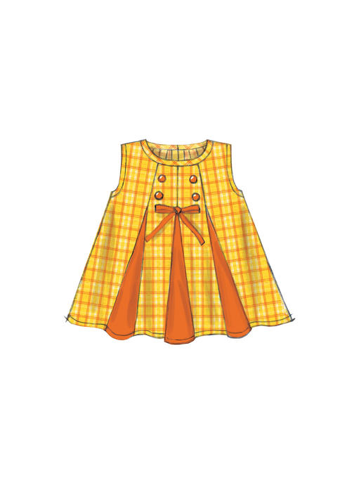 McCalls Babies' Dresses and Panties M7177