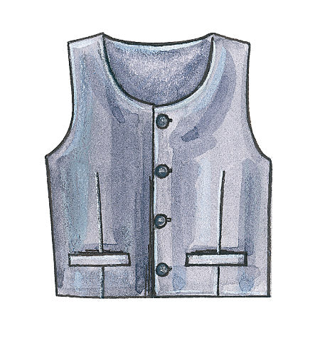 McCalls Child Waistcoats, Accessories M7223