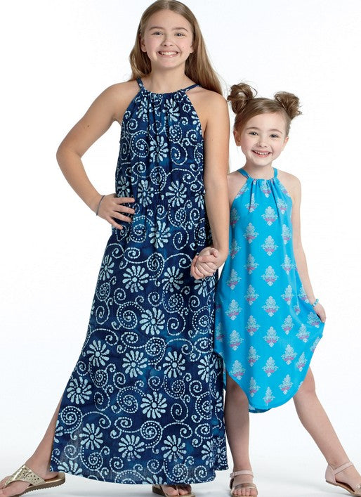 McCalls Child/Teen Dresses M7589