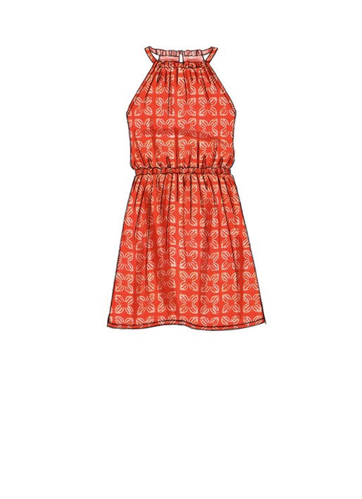 McCalls Child/Teen Dresses M7589