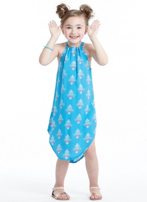 McCalls Child/Teen Dresses M7589