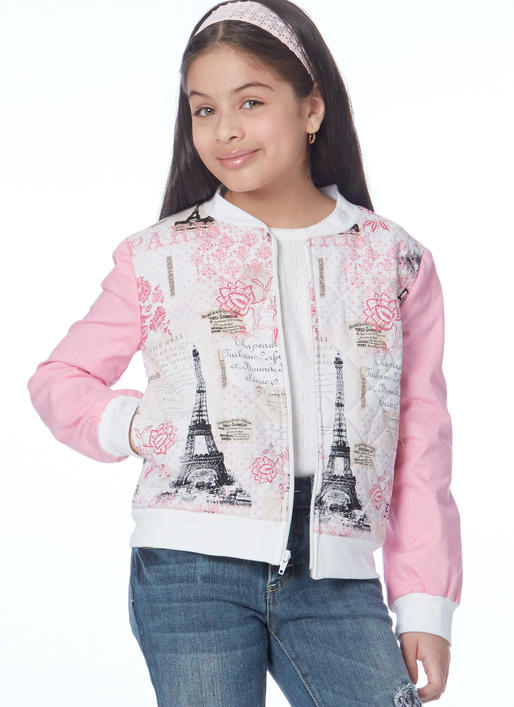 McCalls Child/Teen Bomber Jackets M7619