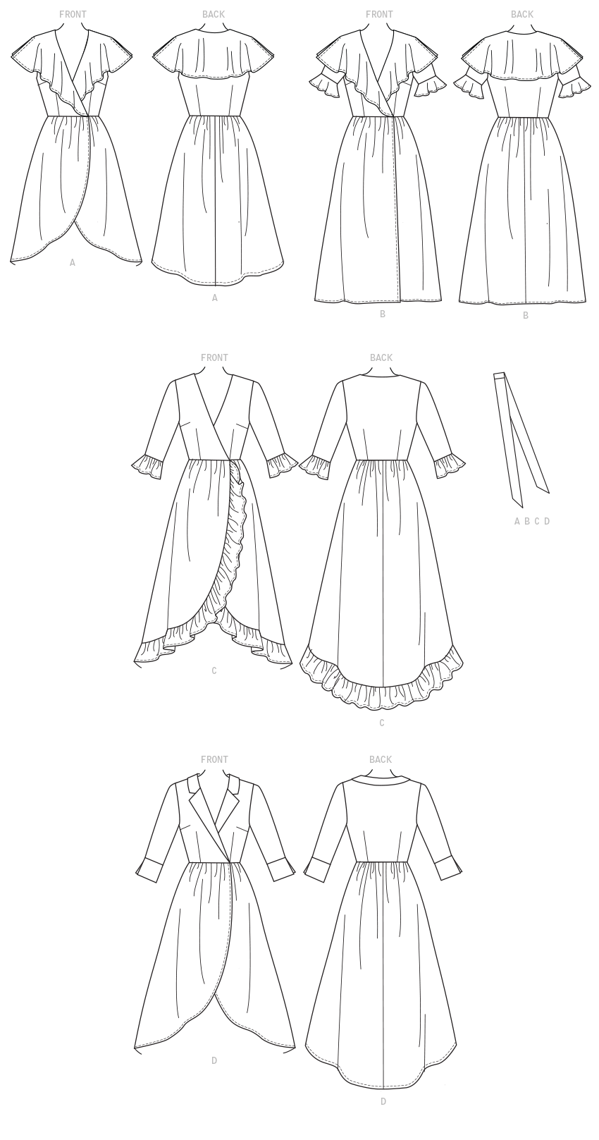 McCalls Dresses M7801