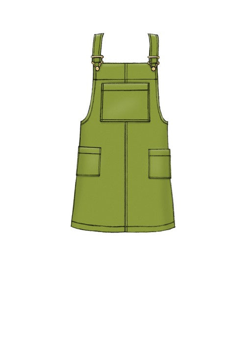 McCalls Pinafore Dresses M7831