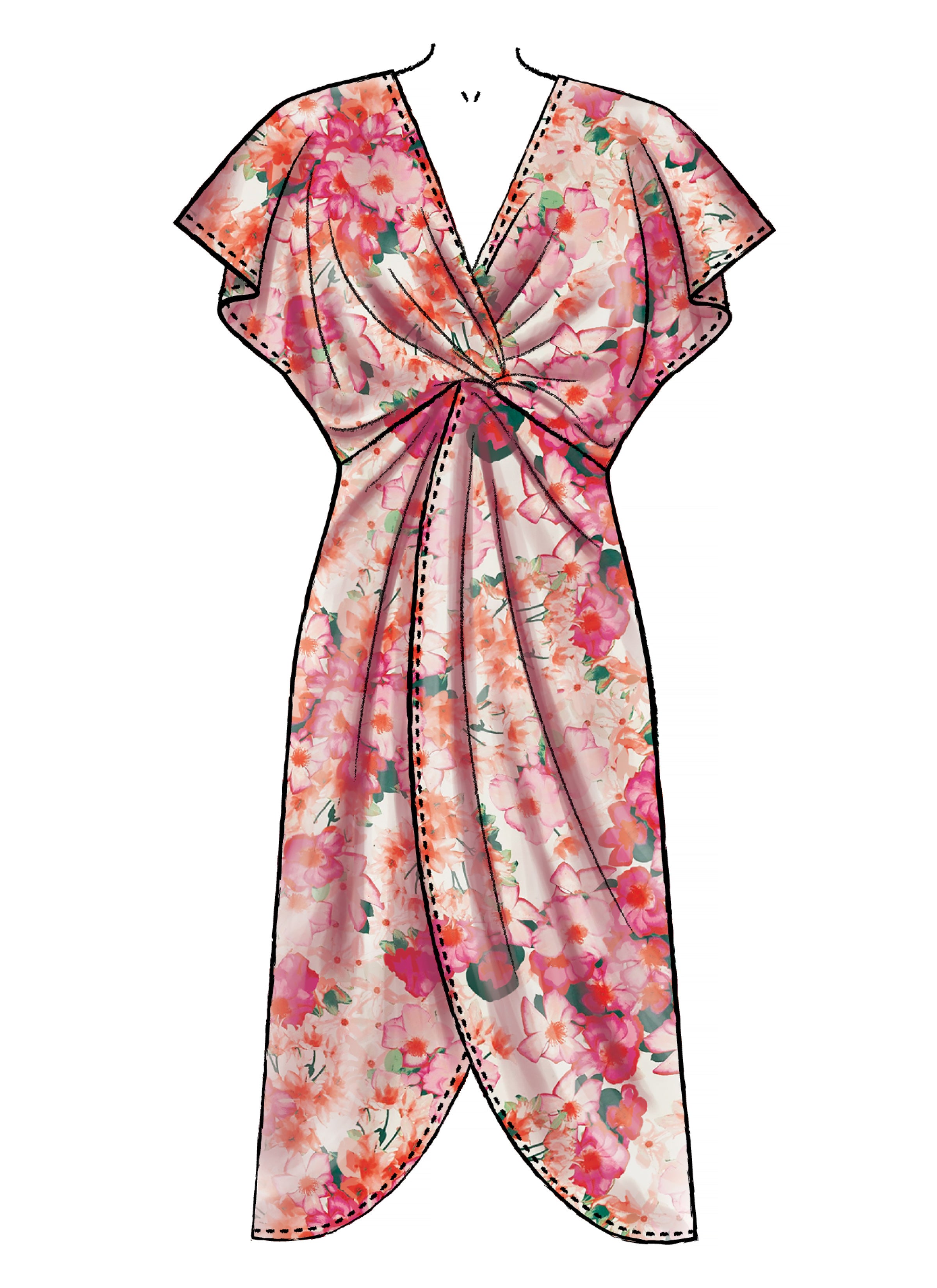 McCalls Swimsuit and Cover-Up M7964