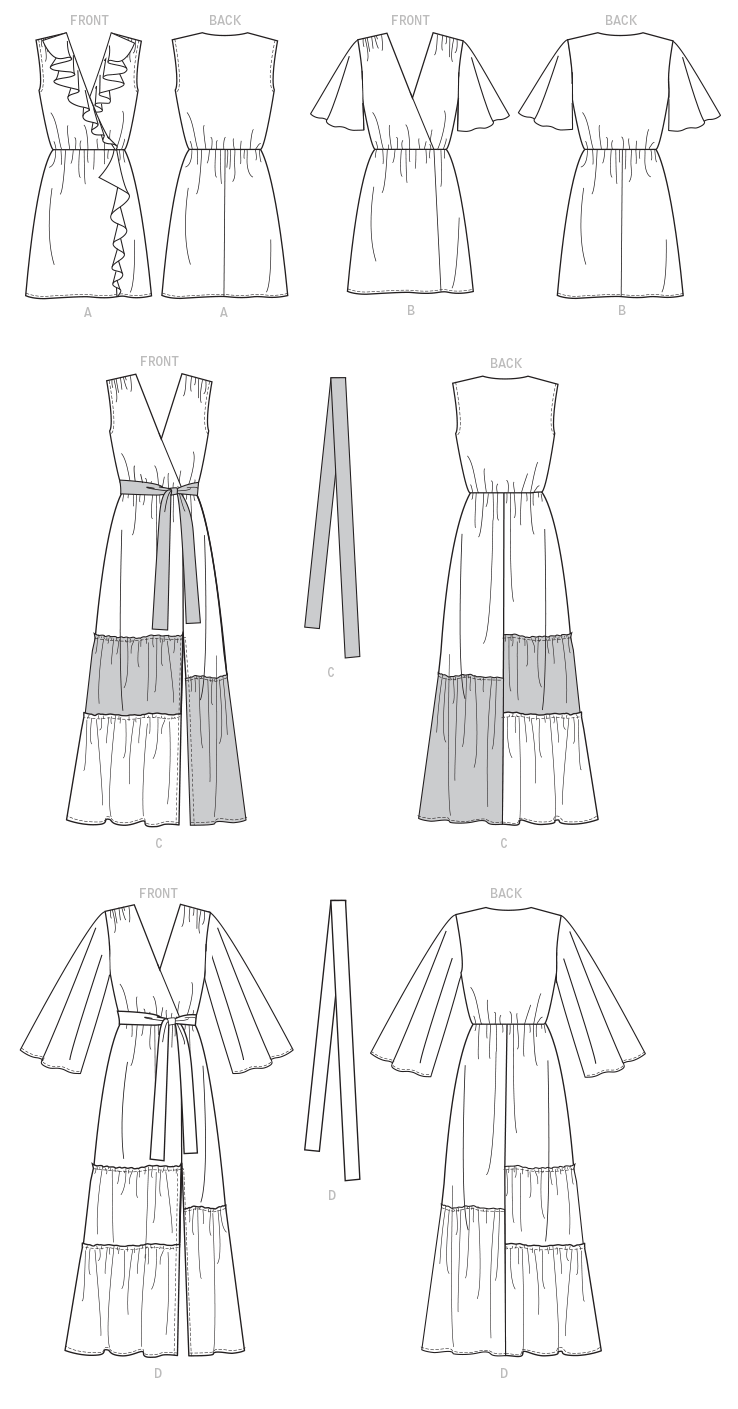 McCalls Dresses M7970