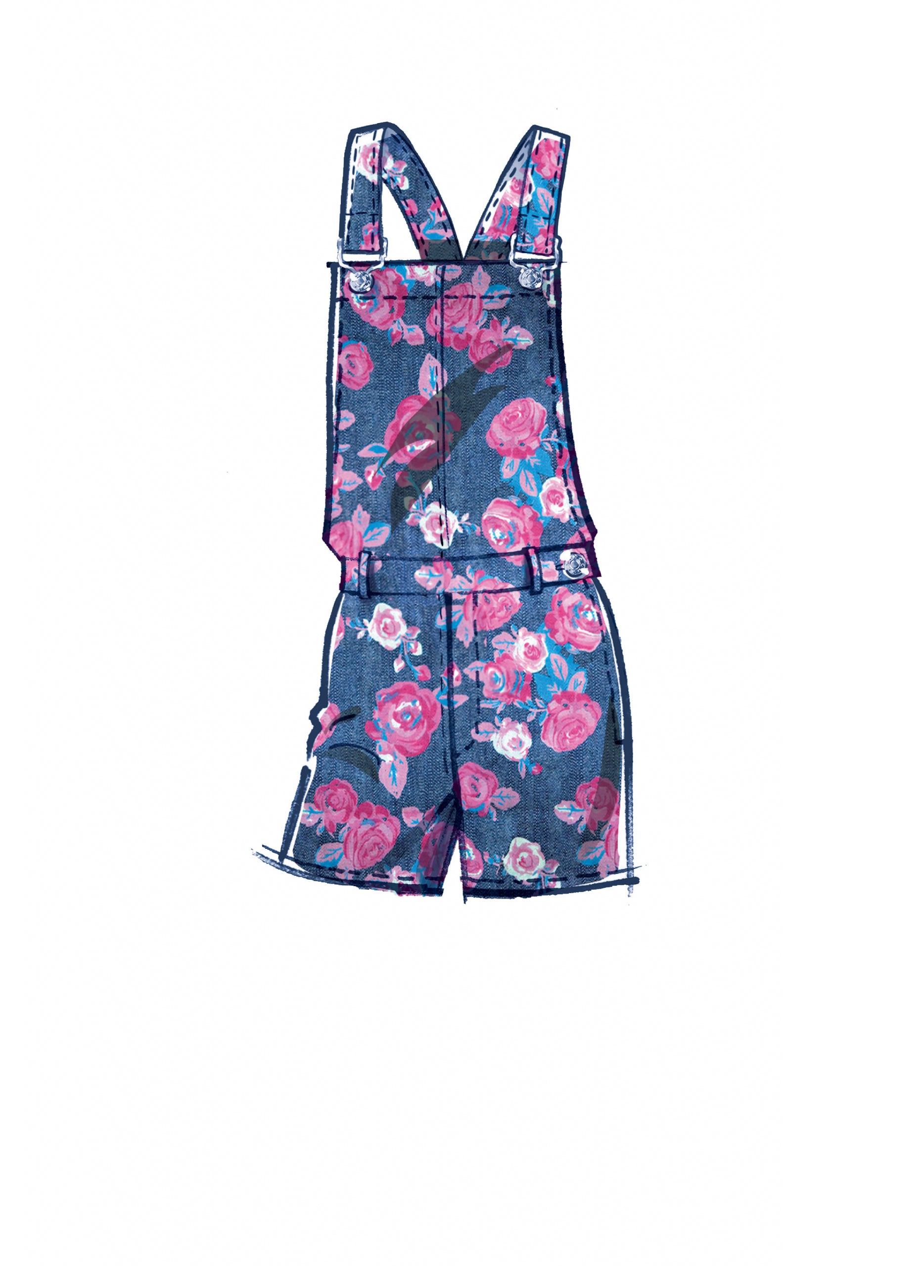 McCalls Jeans, Dungarees and Playsuit M8162