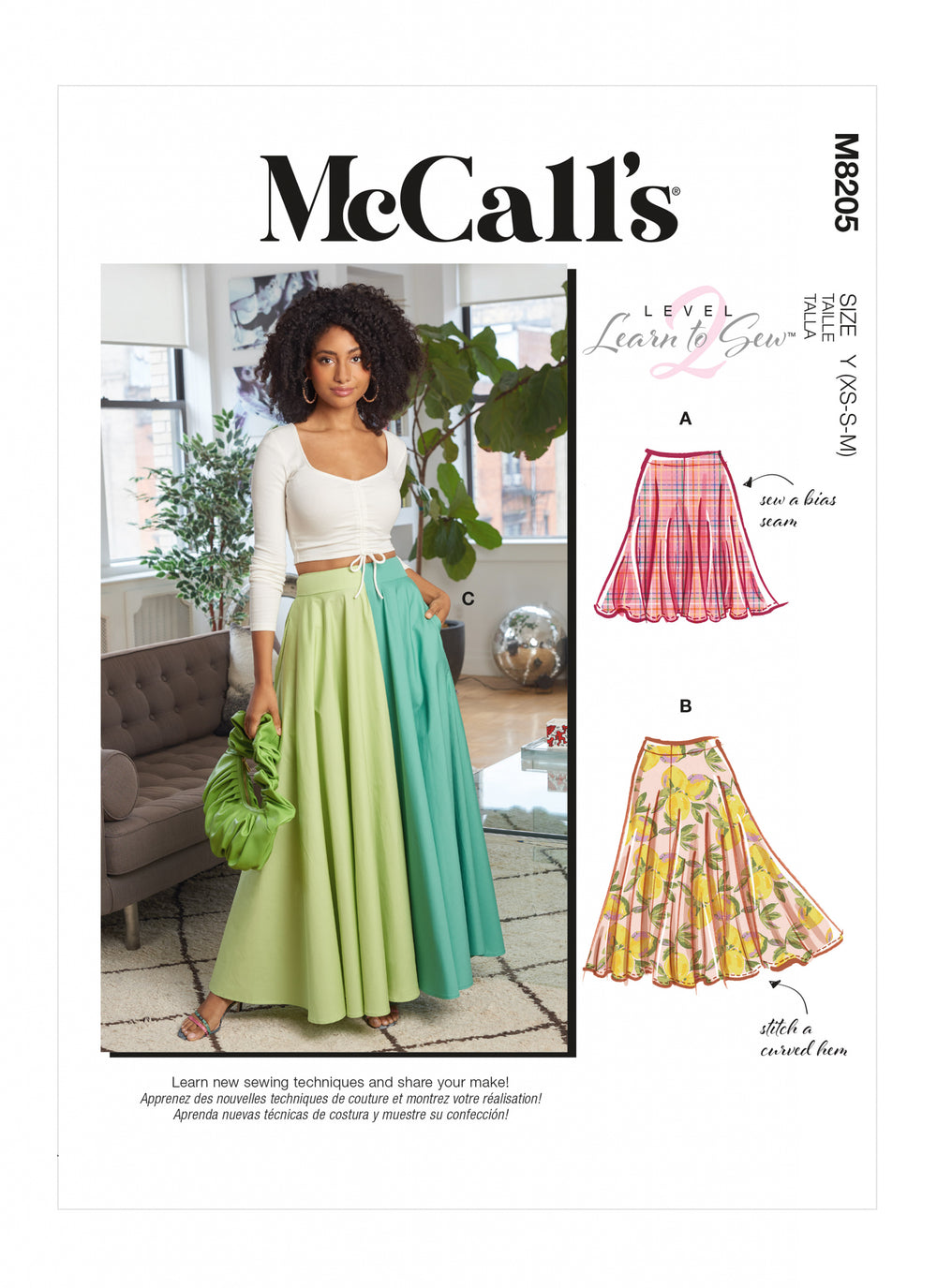 McCalls Skirts M8205