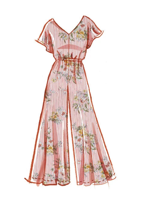 McCalls Child/Teen Romper and Jumpsuits M8317