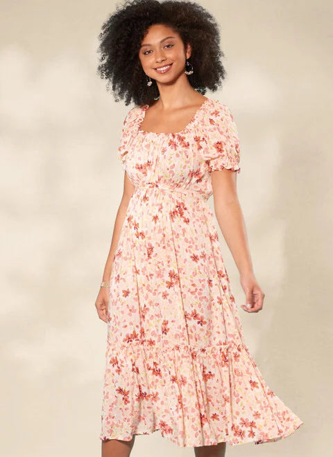 McCalls Vintage Wrap Dress M8358