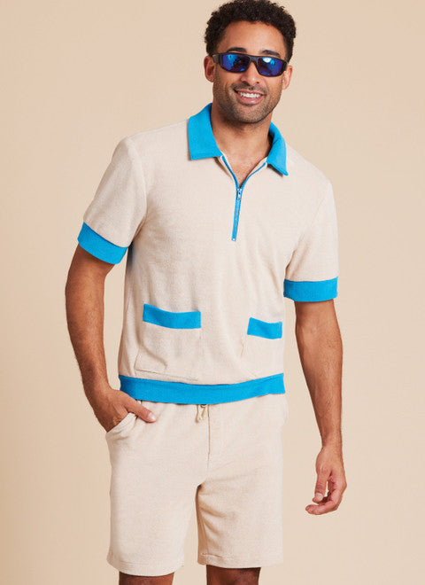 McCalls Men's Shirts & Shorts M8414